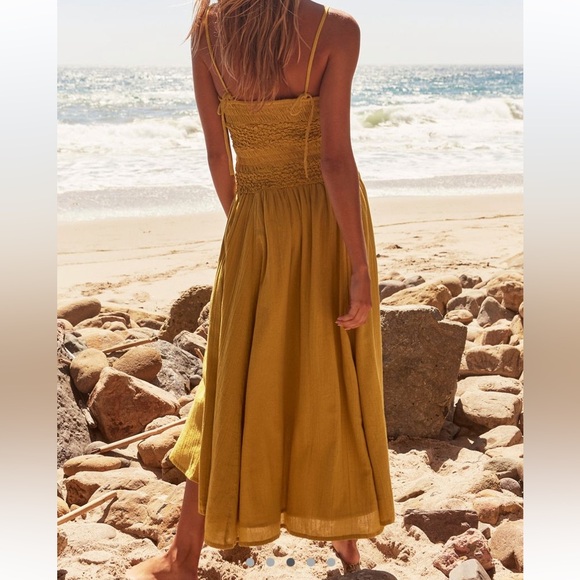 NWT Free People Drop Waist Midi - Picture 3 of 6